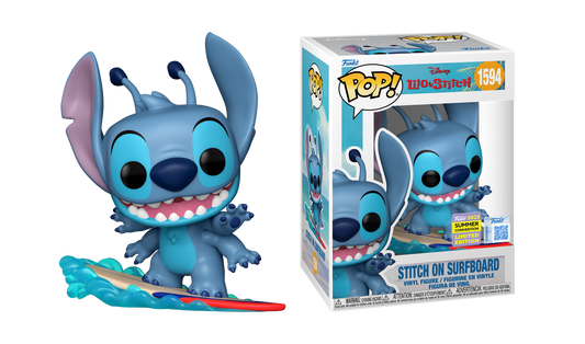Lilo & Stitch - Stitch on Surfboard SDCC 2025 Summer Convention Exclusive Pop! Vinyl