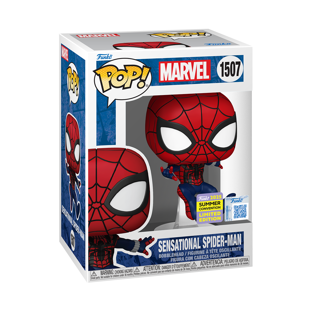 Spider-Man - Sensational Spider-Man SDCC 2025 Summer Convention Exclusive Pop! Vinyl