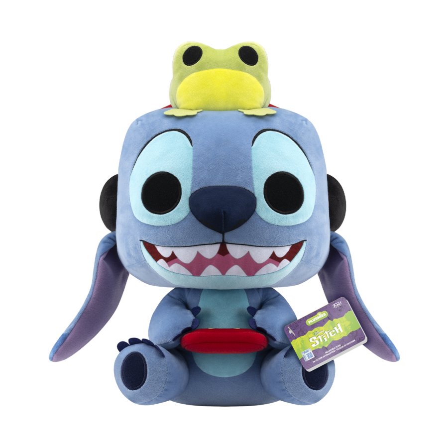 Lilo & Stitch - Gamer Stitch with Frog 16" Pop! Plush