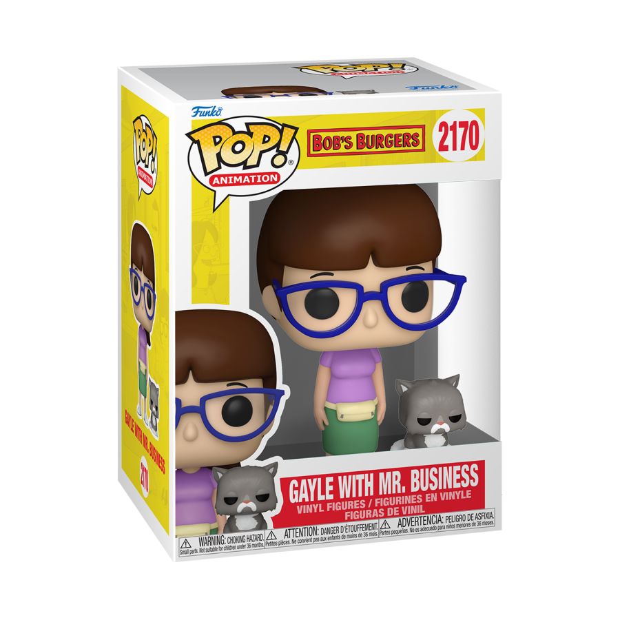 Bob's Burgers - Gayle with Mr.Bus Pop! Vinyl