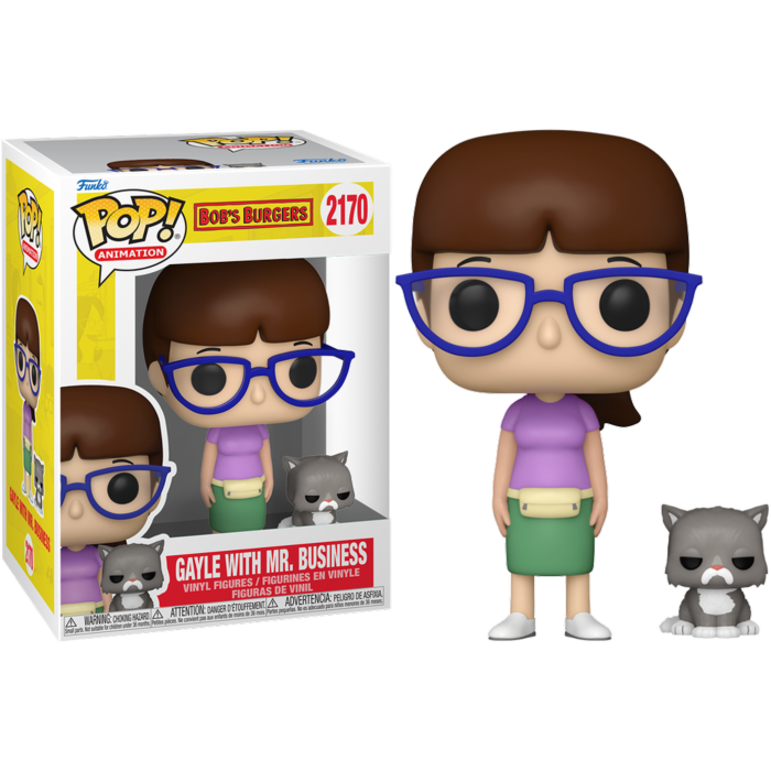 Bob's Burgers - Gayle with Mr.Bus Pop! Vinyl