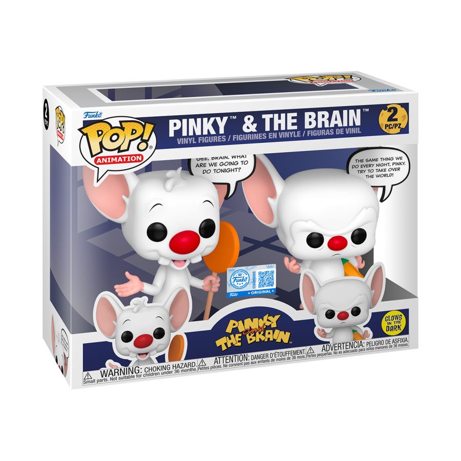 Pop! Sayings - Pinky & The Brain GW Pop! 2PK