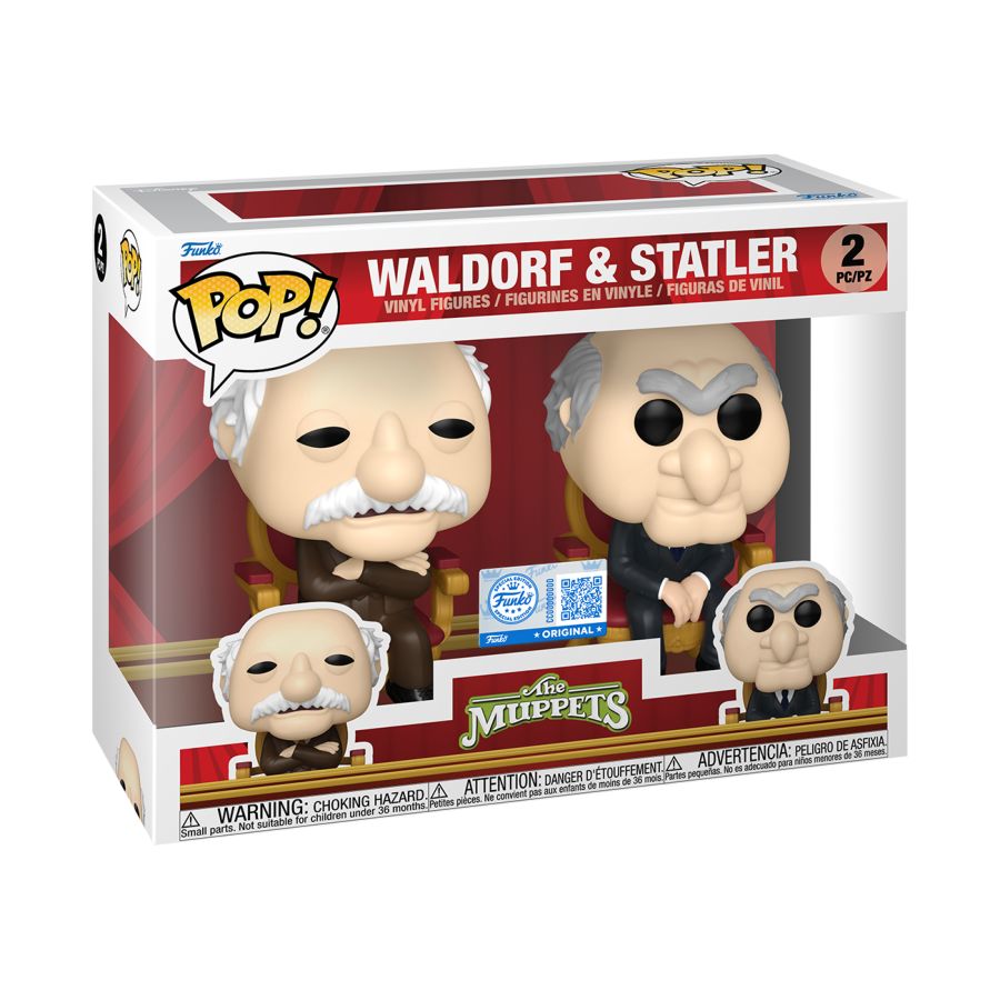 Muppets - Waldorf and Statler Pop! 2-Pack