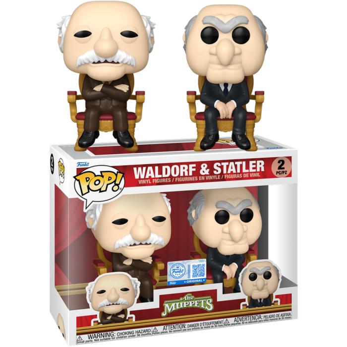 Muppets - Waldorf and Statler Pop! 2-Pack | Ozzie Collectables