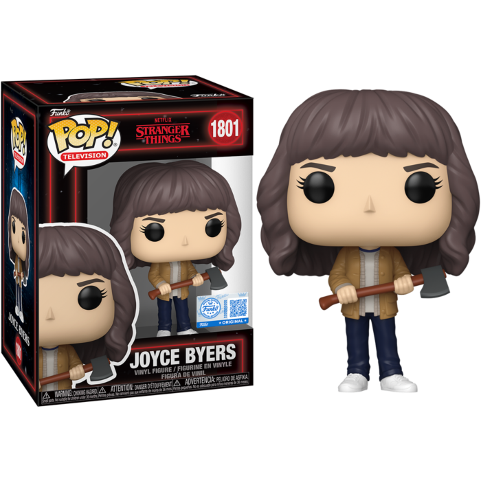 Stranger Things - Joyce Byers with Axe US Exclusive Pop! Vinyl
