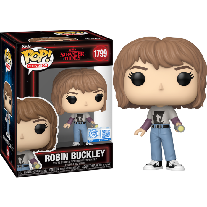 Stranger Things - Robin Buckley (with Flashlight) US Exclusive Pop!