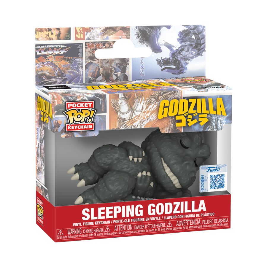 Godzilla - Godzilla Sleeping Pop! Keychain