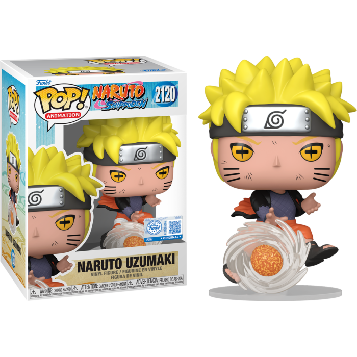 Naruto: Shippuden - Naruto (Lava Rasenshuriken) US Exclusive Pop