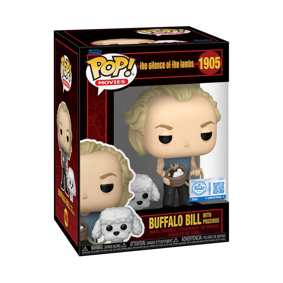 Silence of the Lambs - Buffalo Bill with Dog Pop! Vinyl US Exclusive