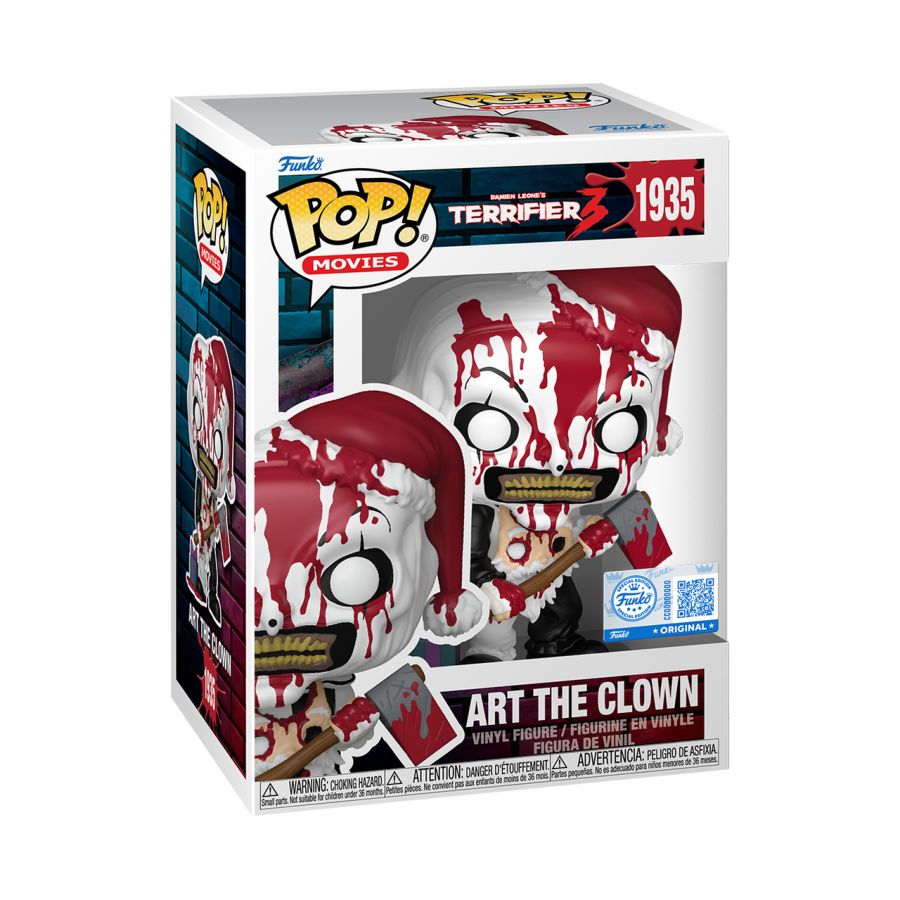 Terrifier 3 - Art the Clown US Exclusive Pop! Vinyl