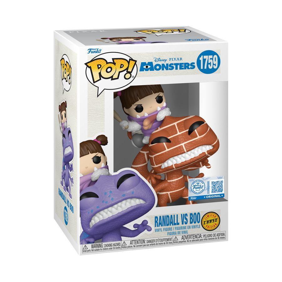 Monsters, Inc. - Randall Vs Boo (with chase) US Exclusive Pop! Vinyl