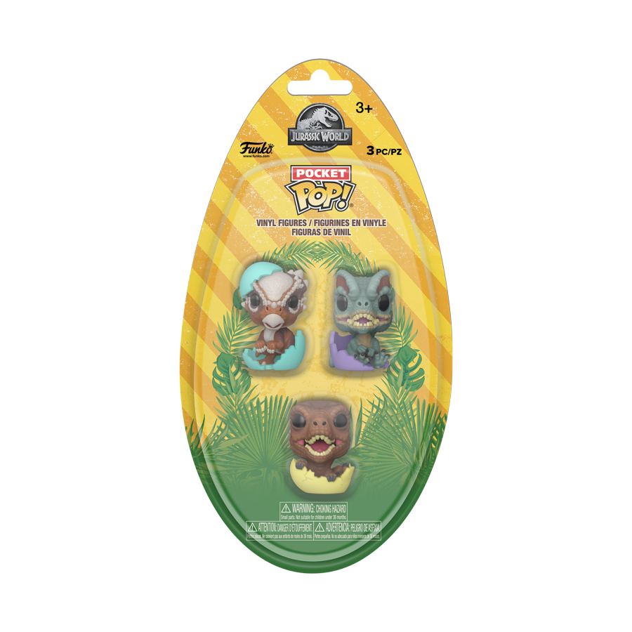 Jurassic World - Easter Pocket Pop! 3-Pack