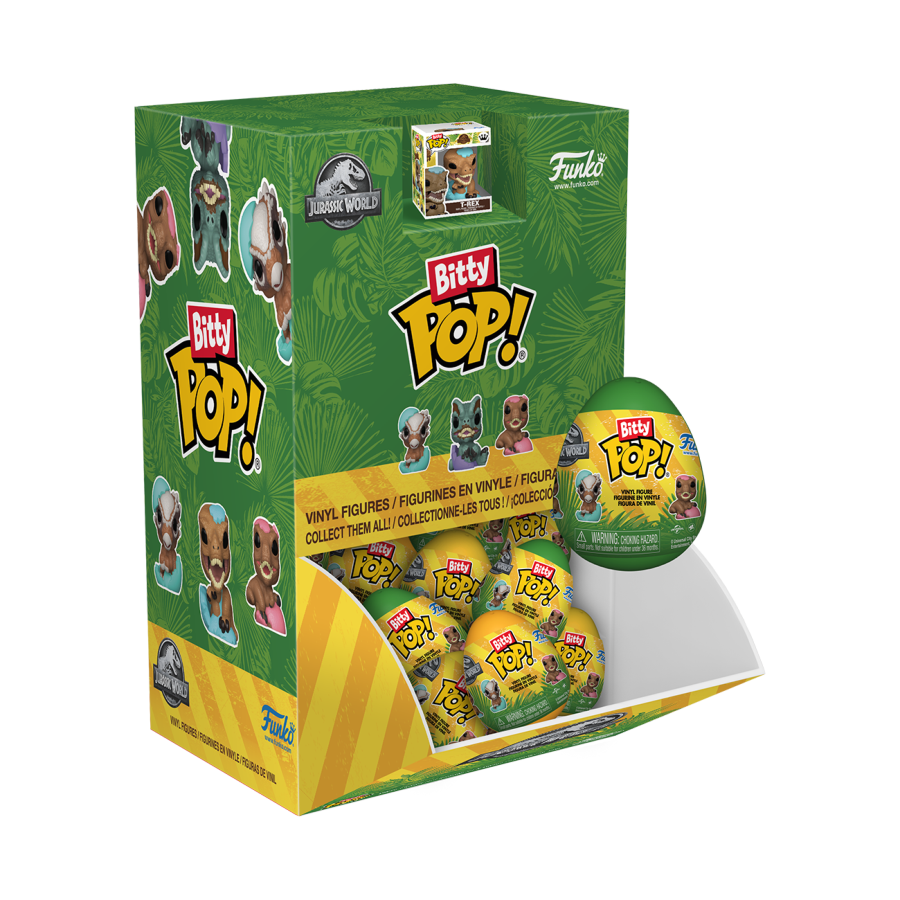 Jurassic World - Bitty Pop! Eggs Blind Assortment (Display of 24)