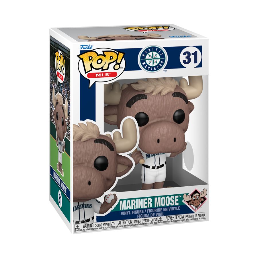 MLB: Mascots - Seattle Mariner Moose Pop! Vinyl