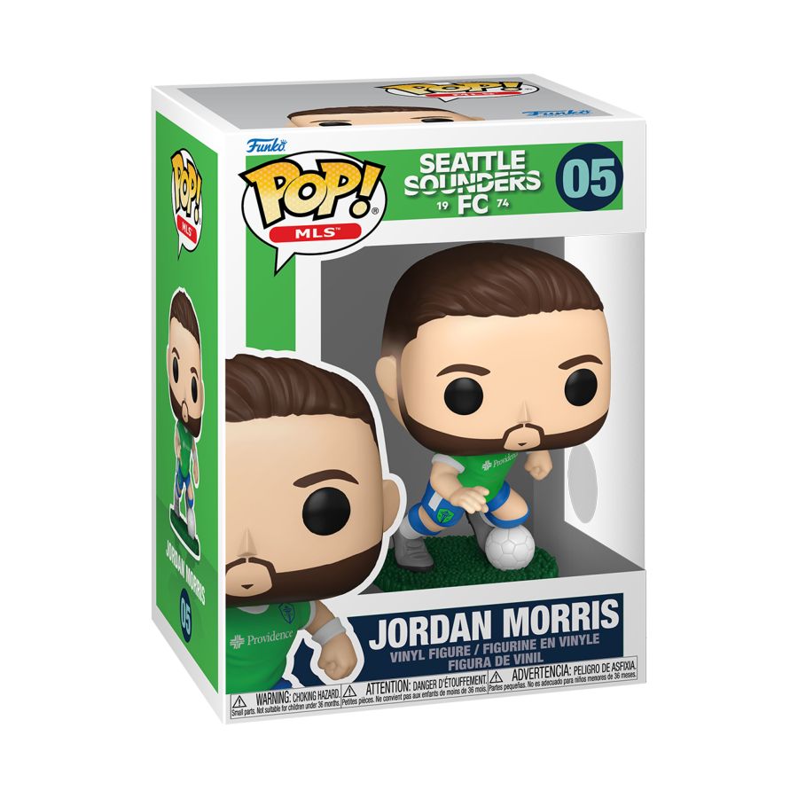 MLS: Sounders - Jordan Morris Pop! Vinyl