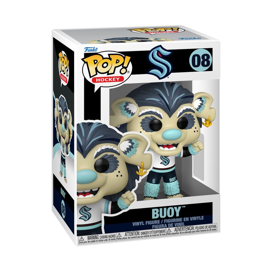 NHL: Mascots - Seattle Kraken Buoy Pop! Vinyl
