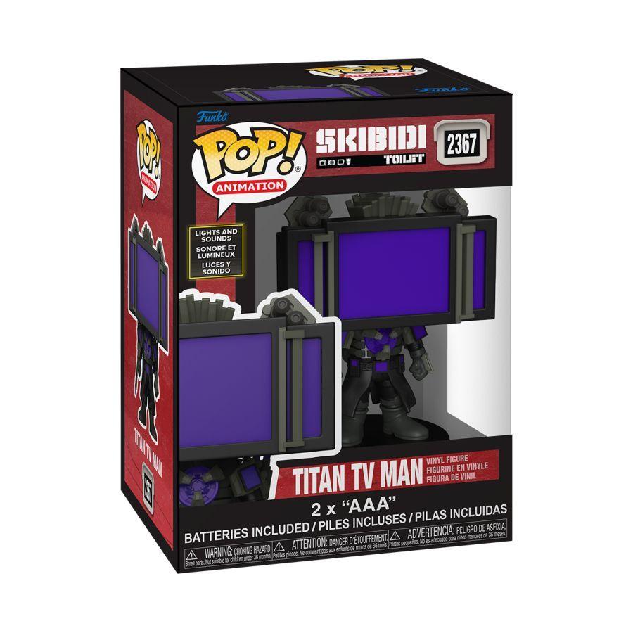 Skibidi Toilet - Titan TV Man Pop! Vinyl (with SFX)
