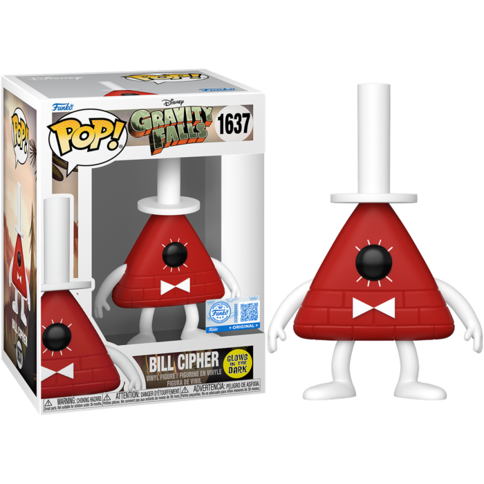 Gravity Falls - Bill US Exclusive Glow Pop! Vinyl