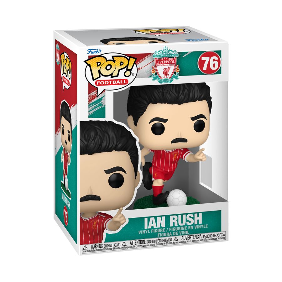 Football: Liverpool - Ian Rush Pop! Vinyl