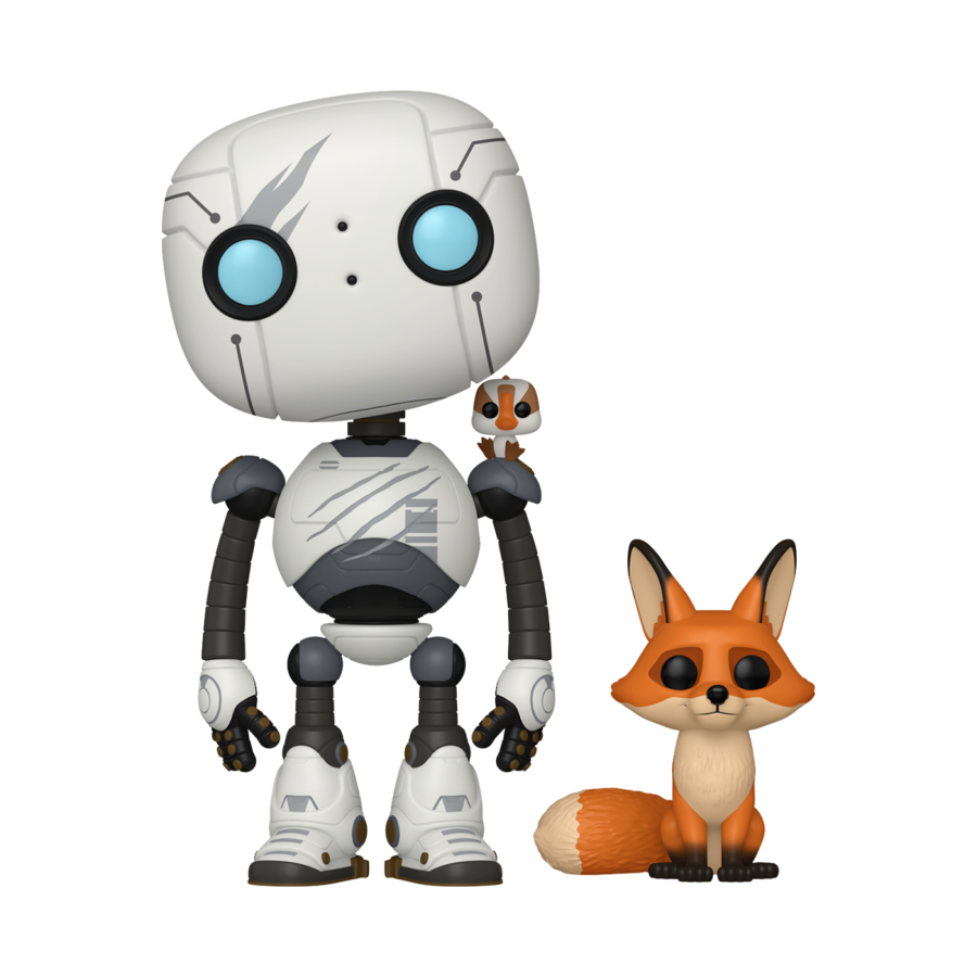 The Wild Robot - Roz with Fink & Brightbill Pop! Vinyl