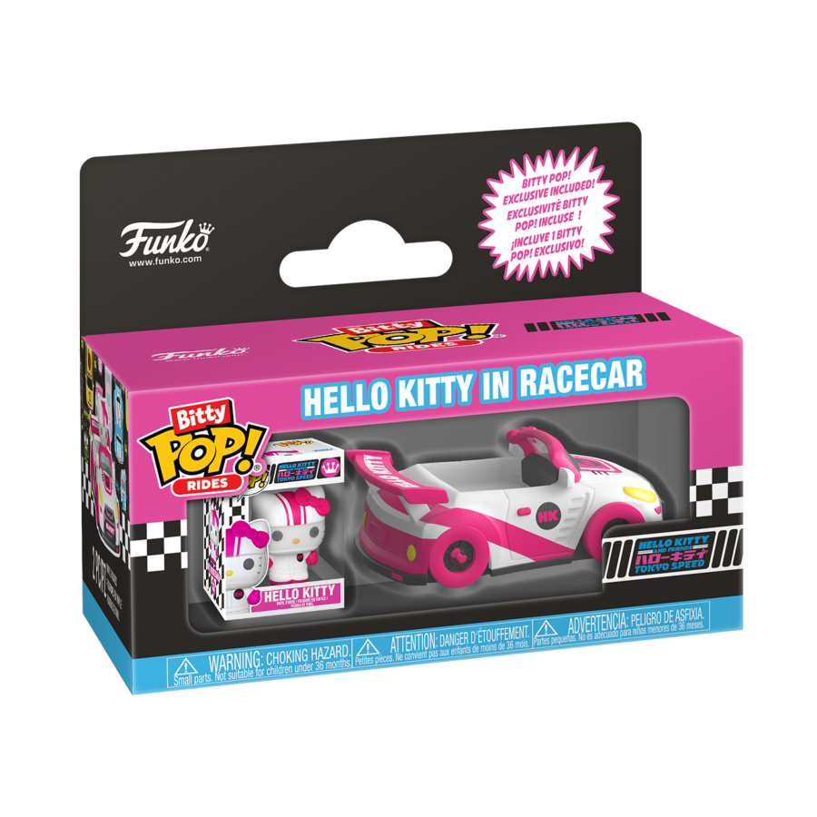 Hello Kitty - Hello Kitty w/Racecar Bitty Pop! Ride