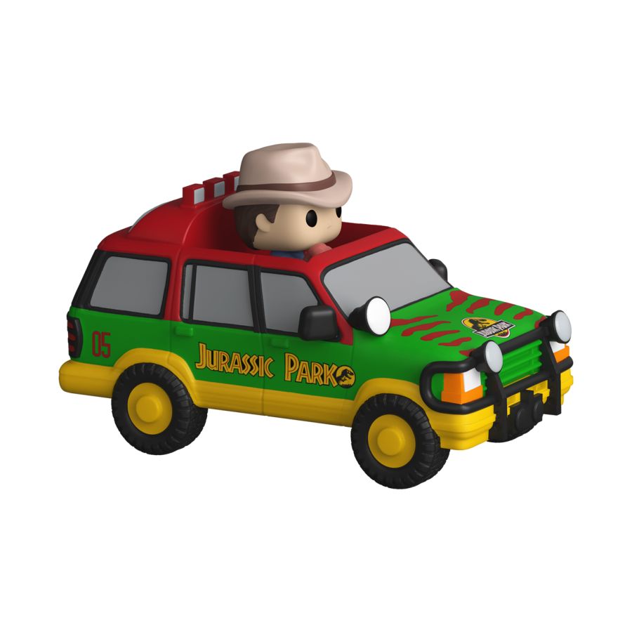 Jurassic Park - Alan Grant w/ Jurassic SUV Bitty Pop! Ride
