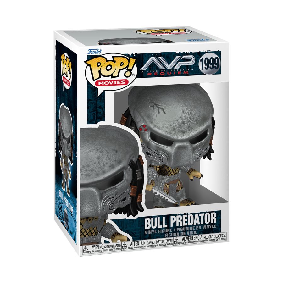 Alien Vs Predator: Requiem - Bull Predator Pop! Vinyl