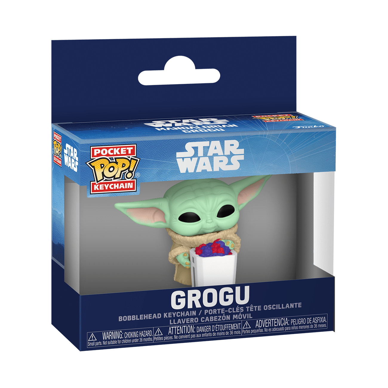 The Mandalorian & Grogu (2026) - Grogu with Food Pocket Pop! Keychain