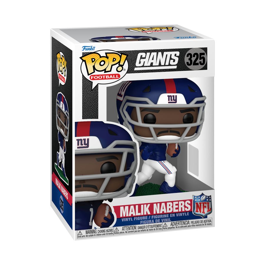 NFL: Giants - Malik Nabers Pop! Vinyl