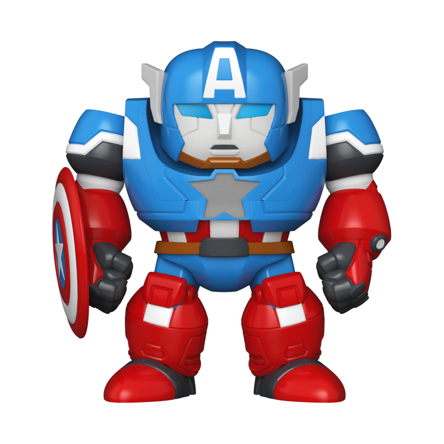What If - Captain America w/Mech Bitty Pop! Bot