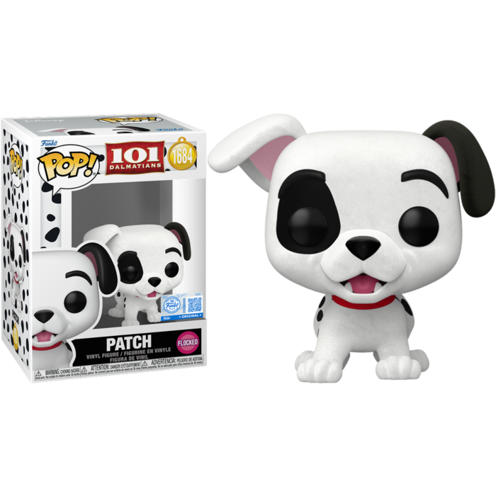 101 Dalmatians (1961) - Patch US Exclusive Flocked Pop! Vinyl