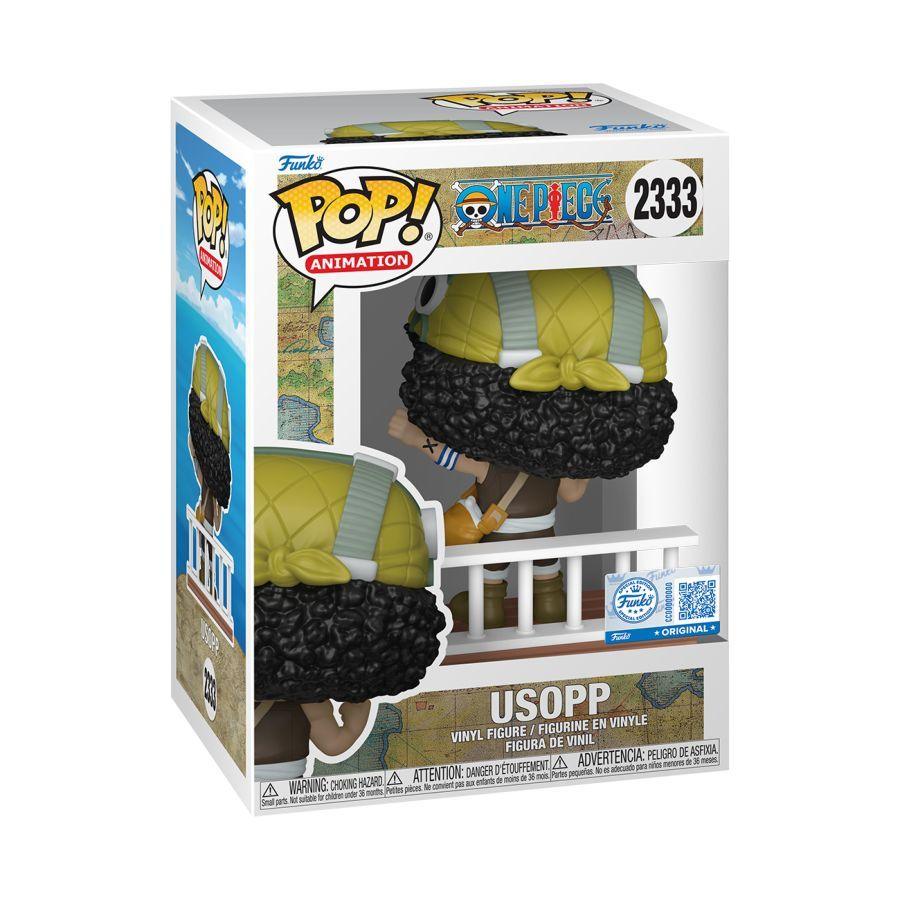 One Piece - Usopp US Exclusive Build-A-Scene Pop! Vinyl