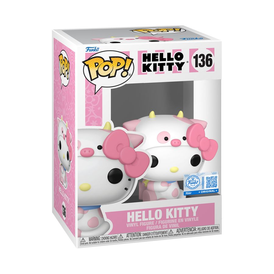 Hello Kitty - Hello Kitty (Cow Cosplay) US Exclusive Pop! Vinyl
