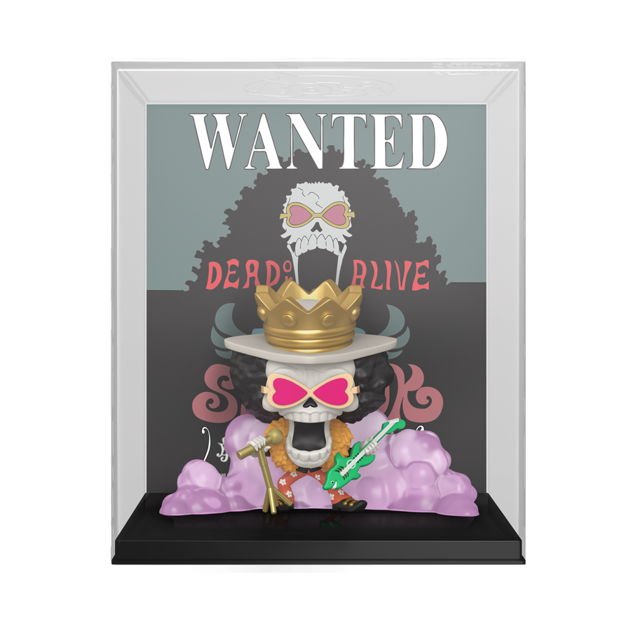 One Piece - Brook Wanted US Exclusive Pop! Vinyl Cover