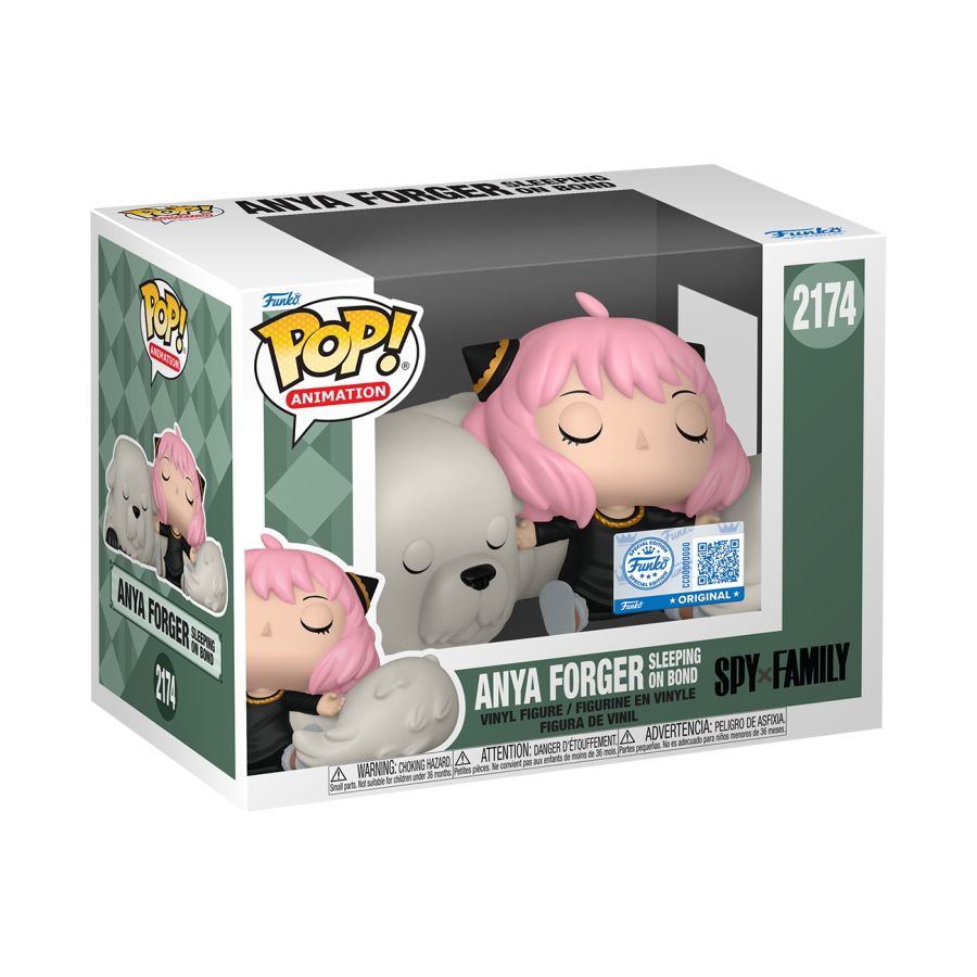 Spy x Family - Anya Sleeping on Bond US Exclusive Pop! Premium