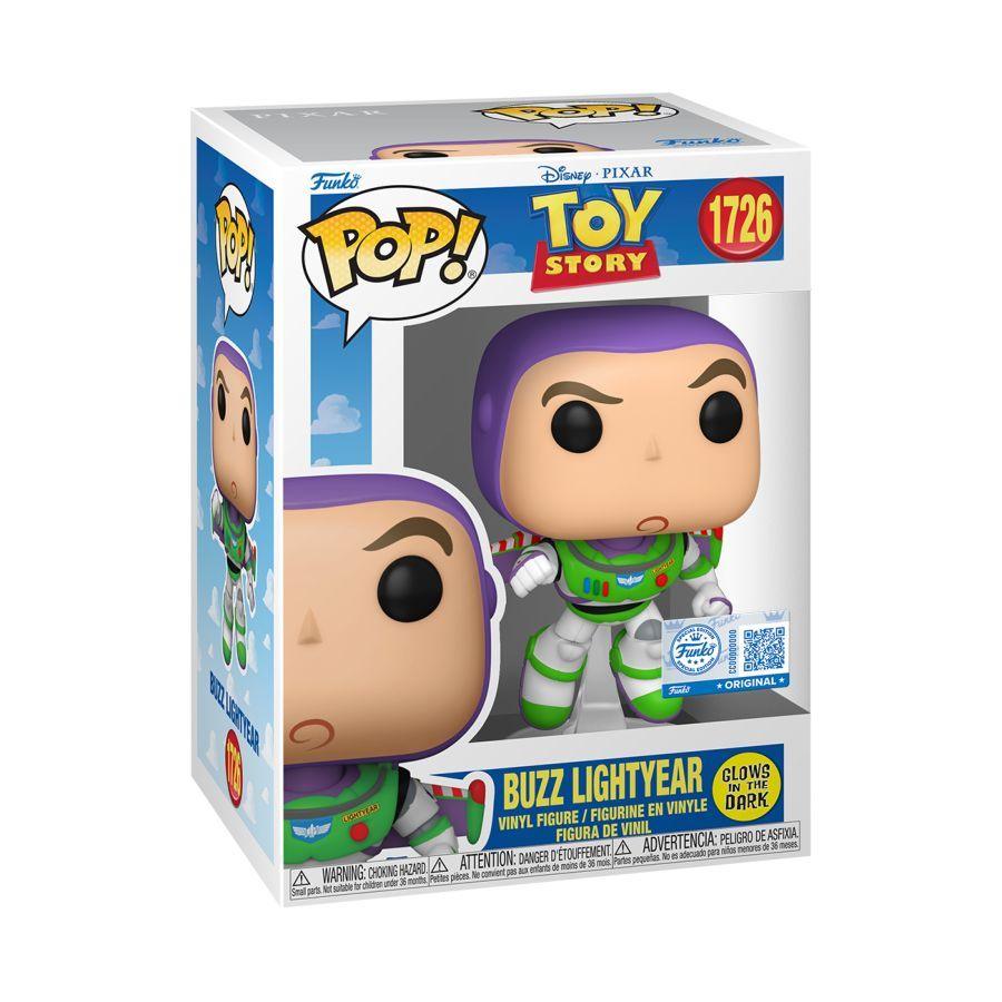 Toy Story - Buzz (Flying) US Exclusive Glow Pop! Vinyl