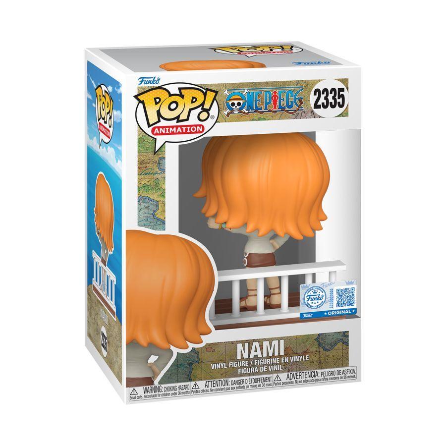 One Piece - Nami US Exclusive Build-A-Scene Pop! Vinyl