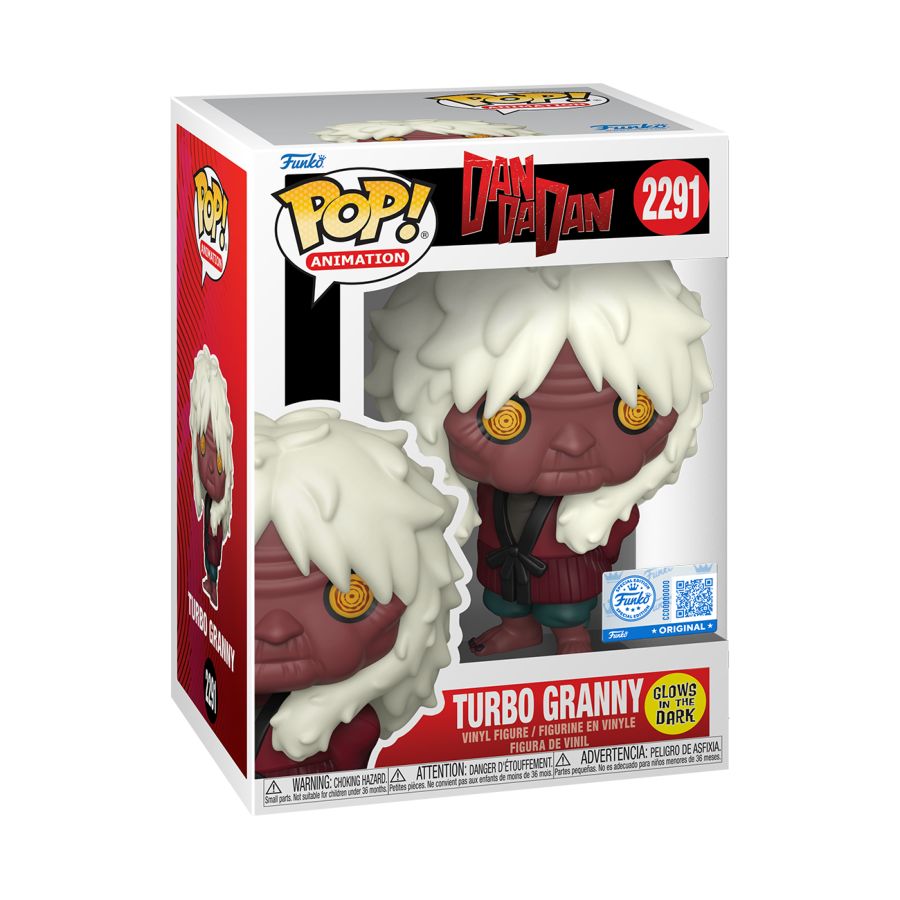 Dan Da Dan - Turbo Granny US Exclusive Glow Pop! Vinyl