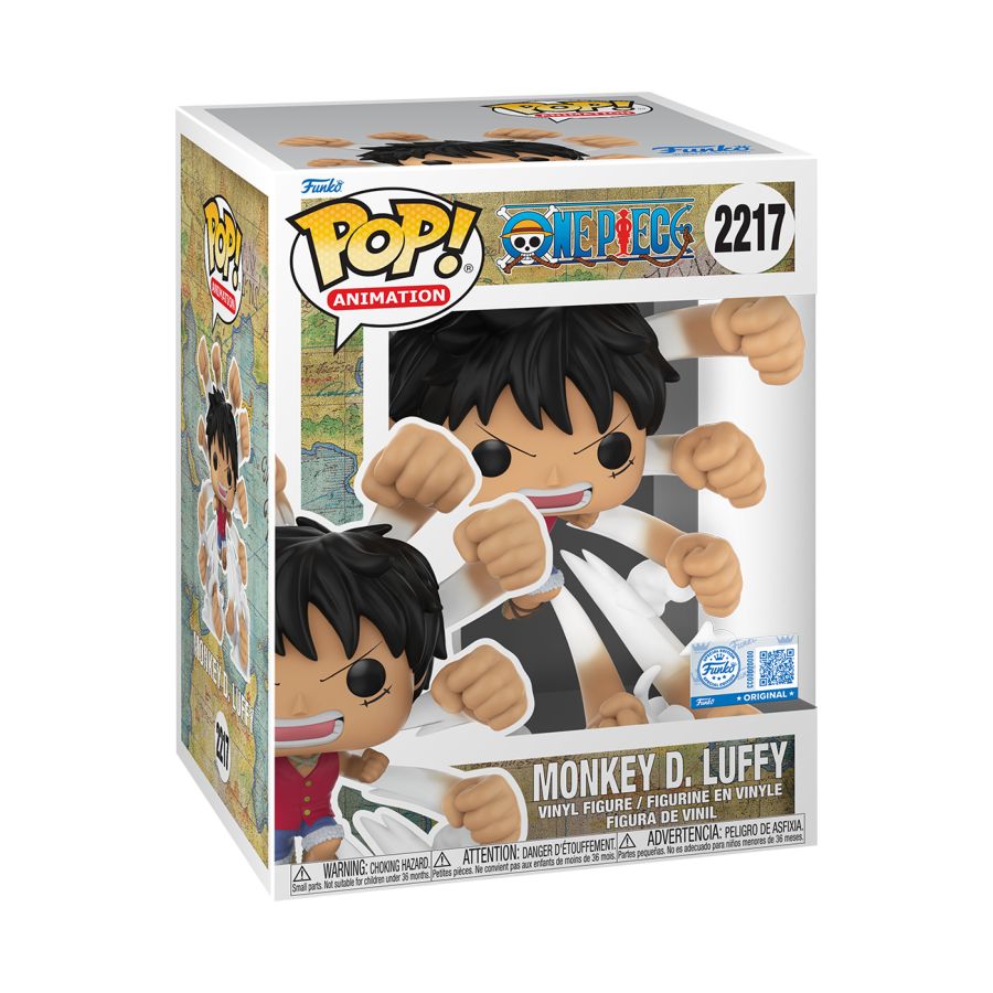 One Piece - Luffy (Gum-Gum Gatling) US Exclusive Pop! Premium