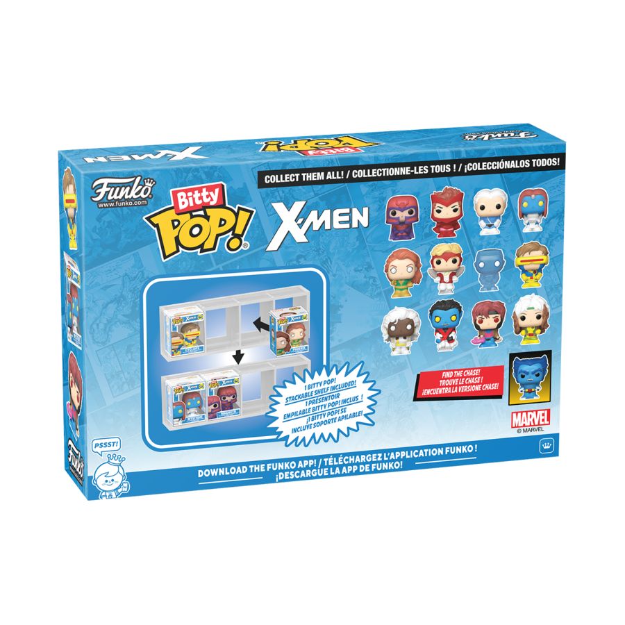 X-Men - Gambit Bitty Pop! 4-Pack
