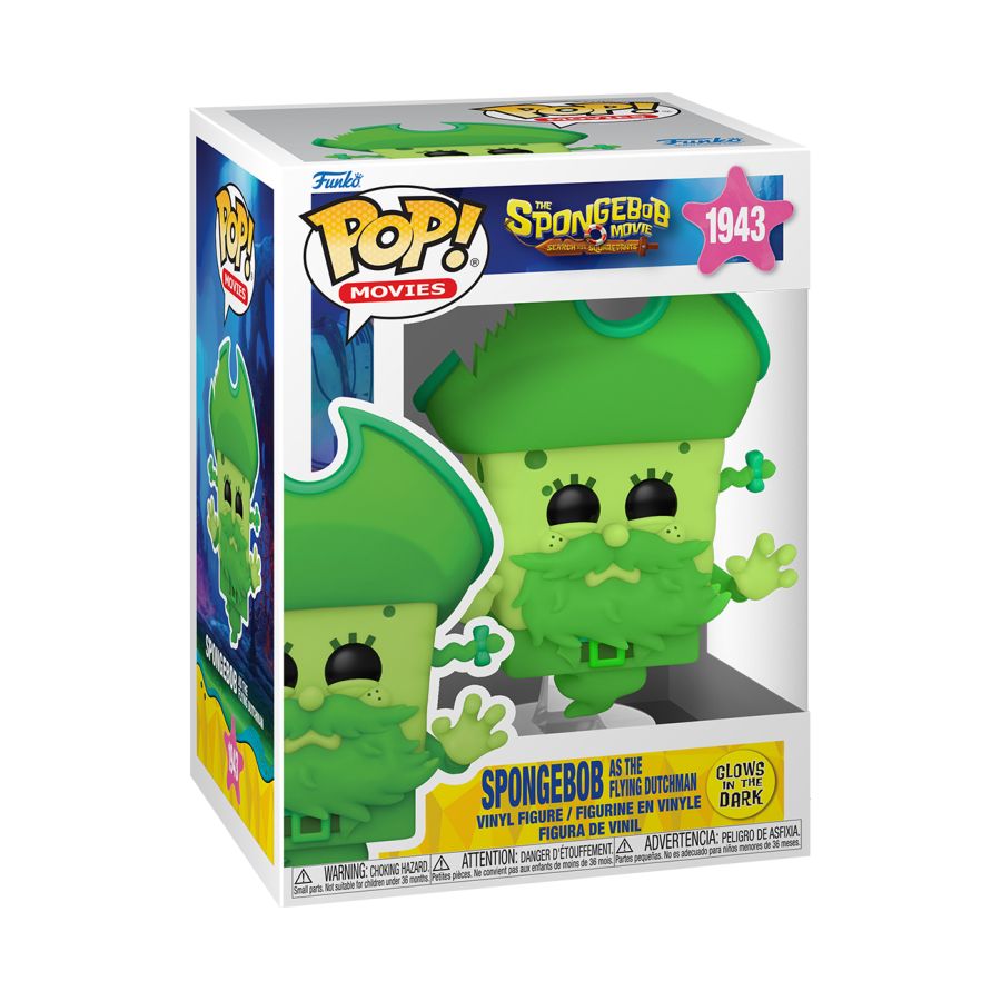 The SpongeBob Movie (2025) - Spongebob as The Flying Dutchman Slow Pop! Vinyl