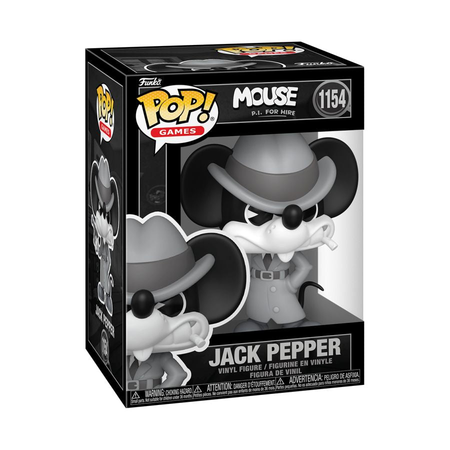 MOUSE: P.I. For Hire - Jack Pepper Pop! Vinyl
