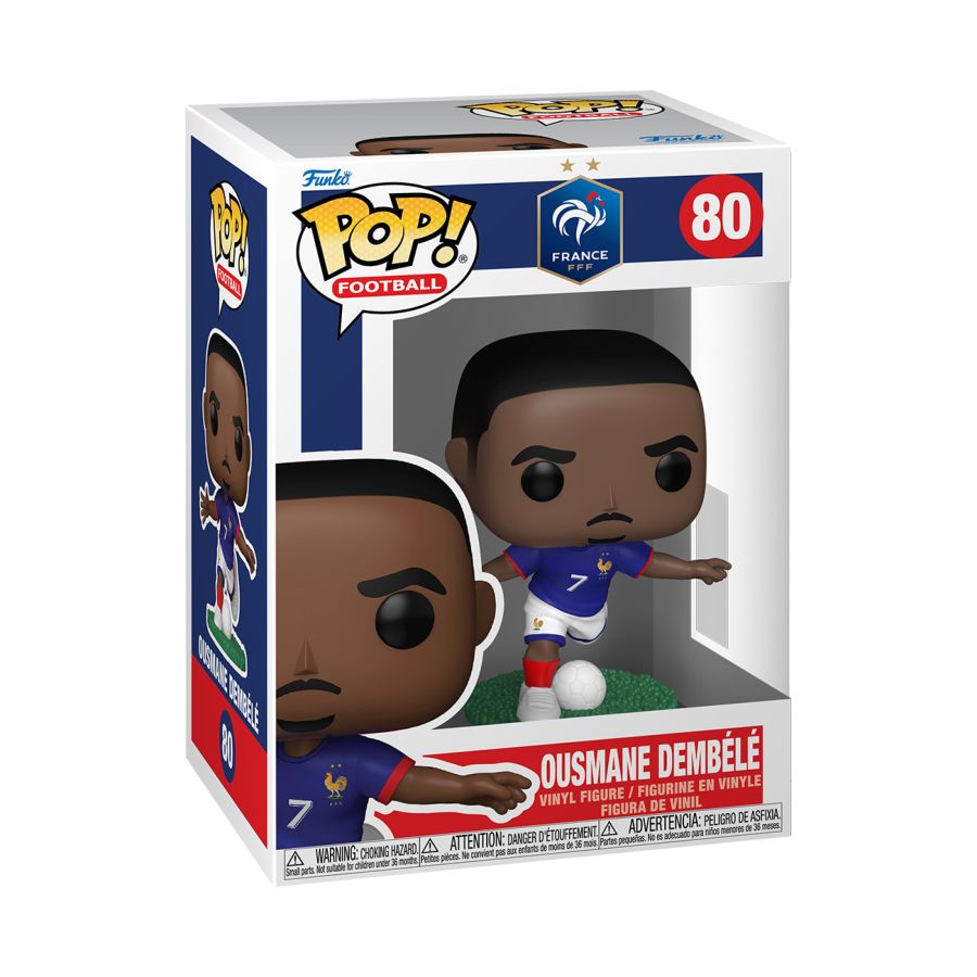 Football: France - Ousmane Dembele Pop! Vinyl
