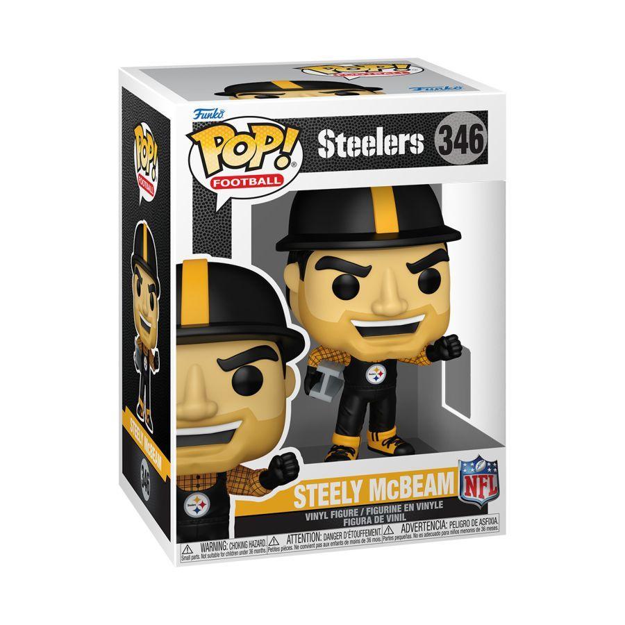NFL: Pittsburg Steelers - Steely McBeam Mascot Pop! Vinyl