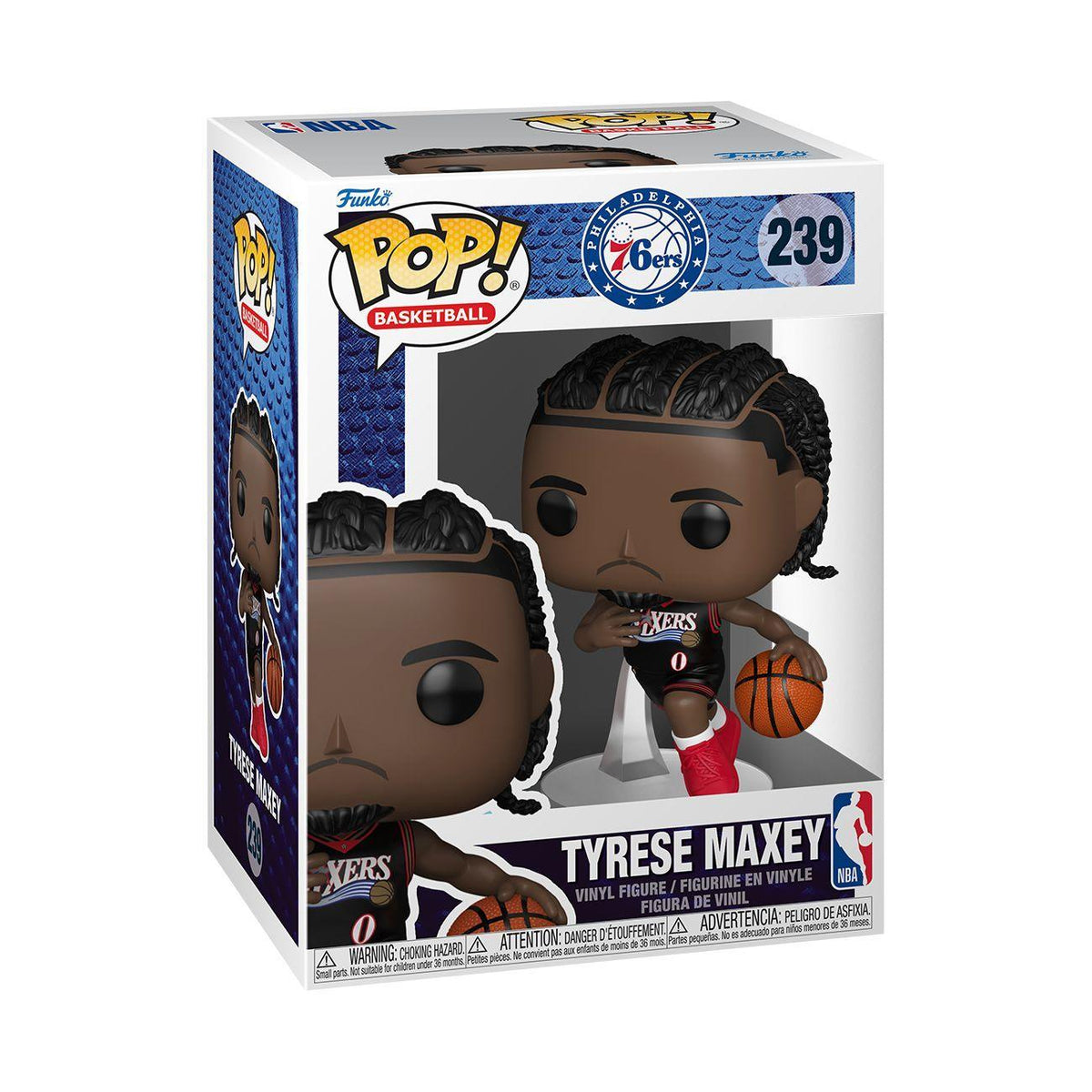 NBA: 76ers - Tyrese Maxey Pop! Vinyl