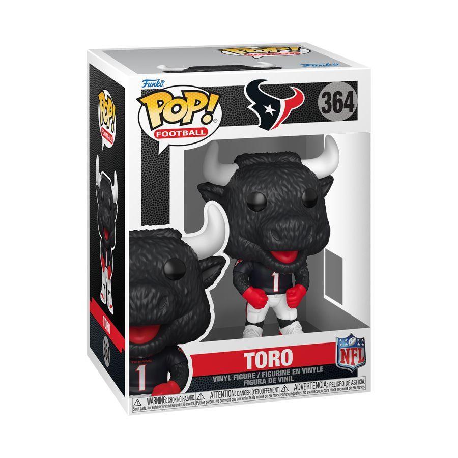 NFL: Mascots - Houston Texans Toro Poe Pop! Vinyl