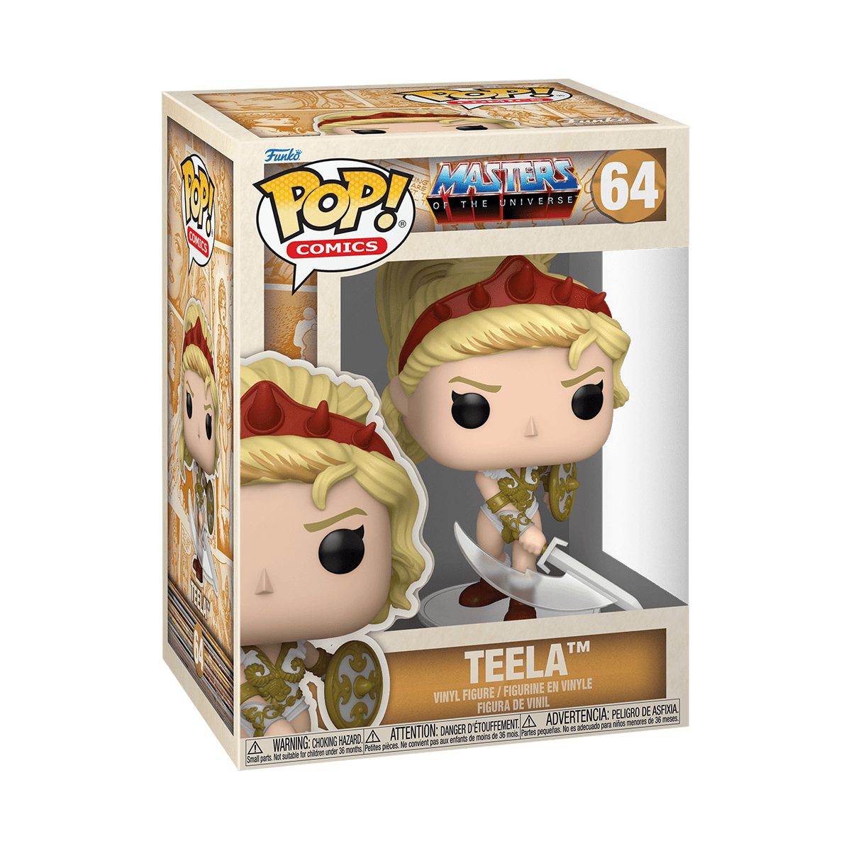Masters of the Universe - Teela (Vintage Comic) Pop! Vinyl
