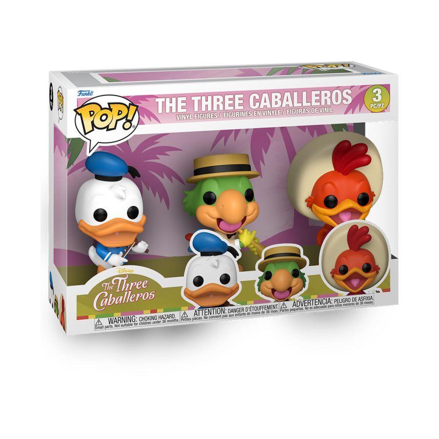 The Three Caballeros - The Three Caballeros Pop! 3-Pack