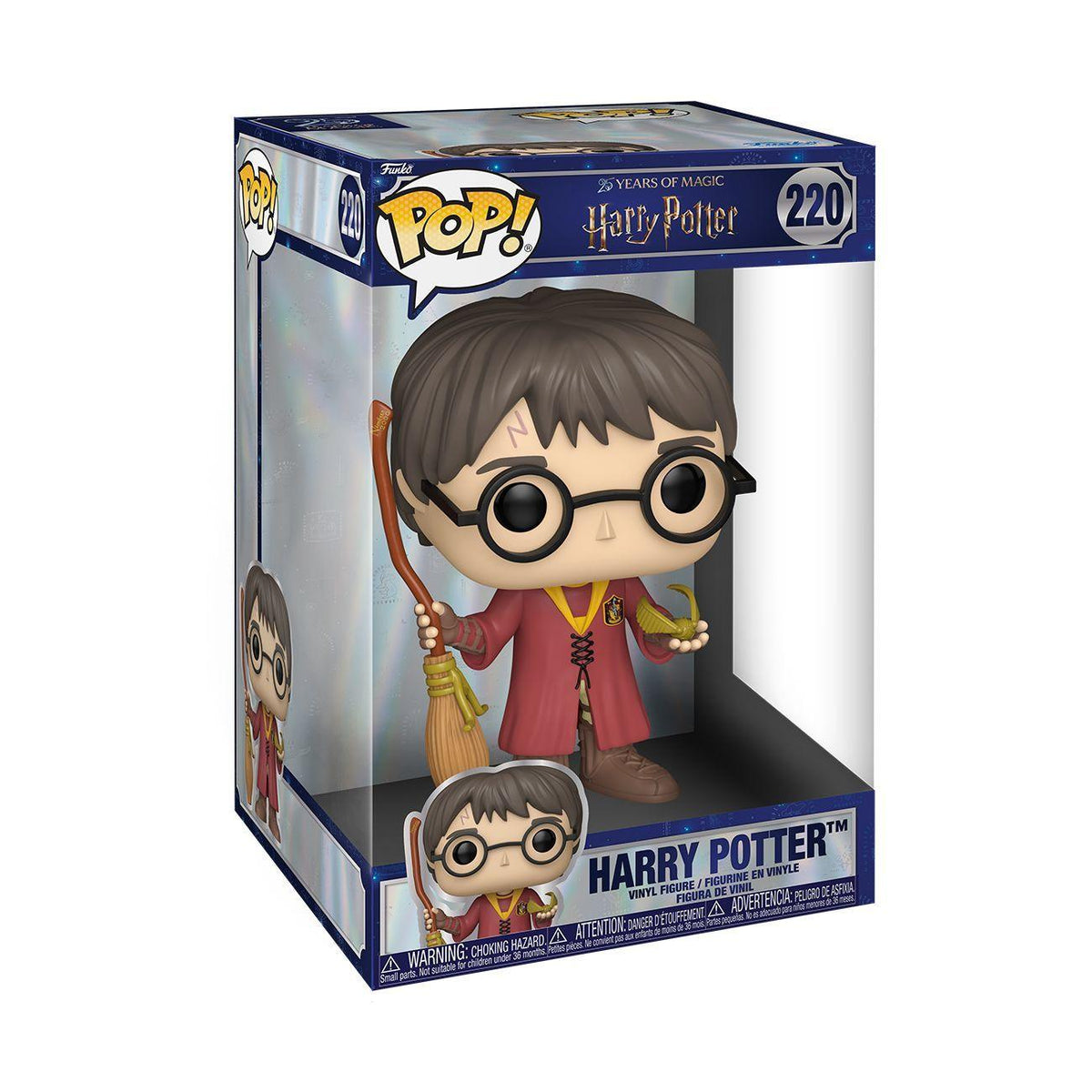 Harry Potter - Harry (Quidditch Uniform) 10" Pop! Vinyl
