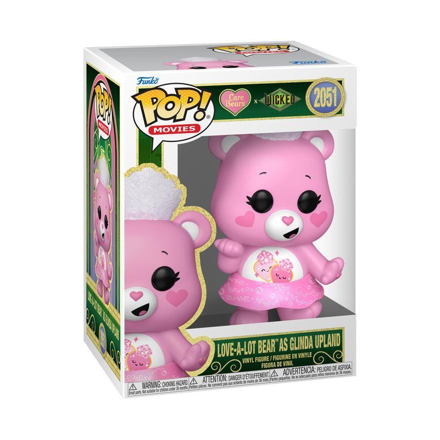 Wicked x Care Bears - Love-A-Lot Bear as Glinda Upland Pop! Vinyl
